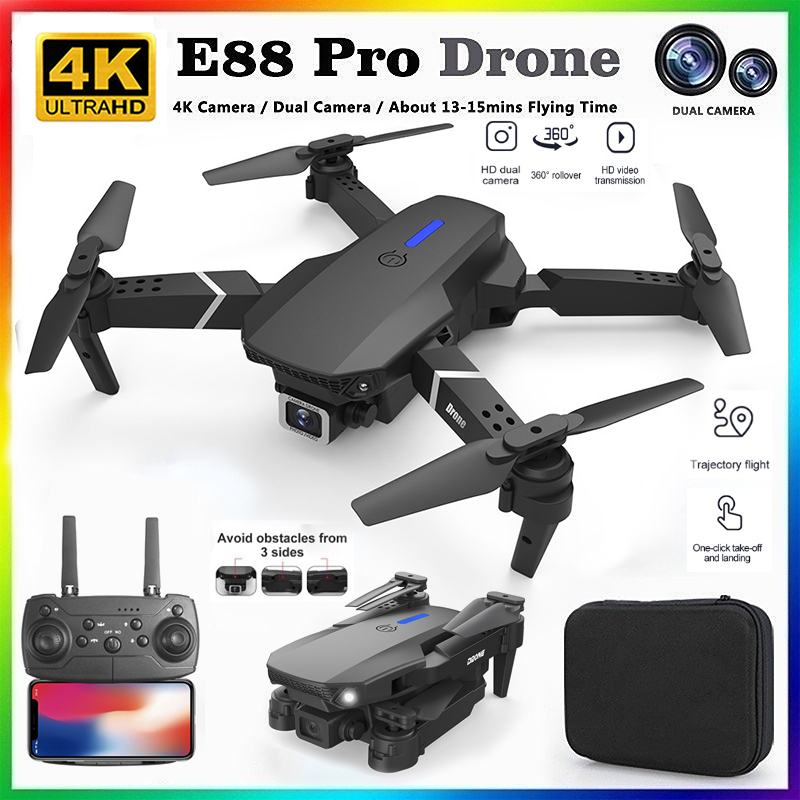 Drone Lidar - 2026 NEW E88 Professional HD 4K