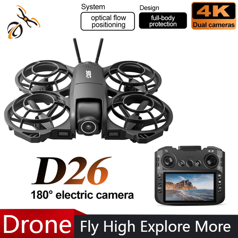 Drone Aerial Photography - D26 Drone 4K Aerial HD 180°
