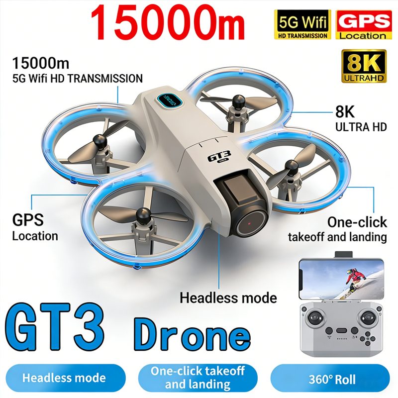 New GT3 MAX Drone 8K HD Aerial - Drone Video Production recension och pris