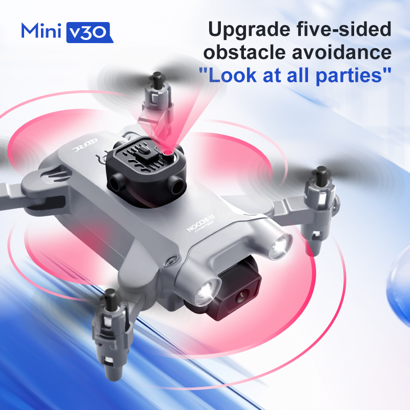 Mini V30 WiFi FPV Drone With 4 - Drone Aerial Photography recension och pris