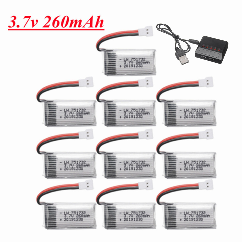 H8 H36 Battery 3.7V 260mAh Lip - Eachine Drone E010 recension och pris