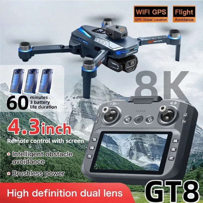 Original GT8 Drone 8K Professi - Drone Surveying recension och pris