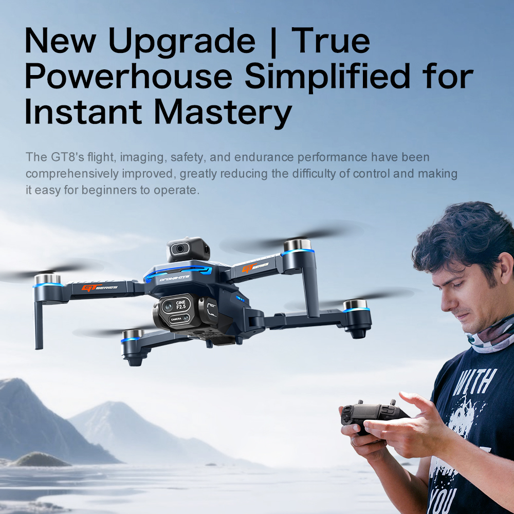 Original GT8 Drone 8K Professi - Drone Surveying recension och pris
