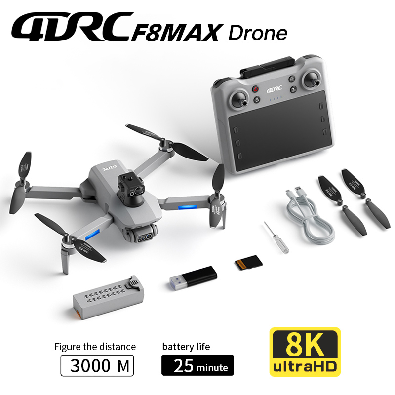 F8 MAX GPS Drone Professional  - Drone Cinematic recension och pris