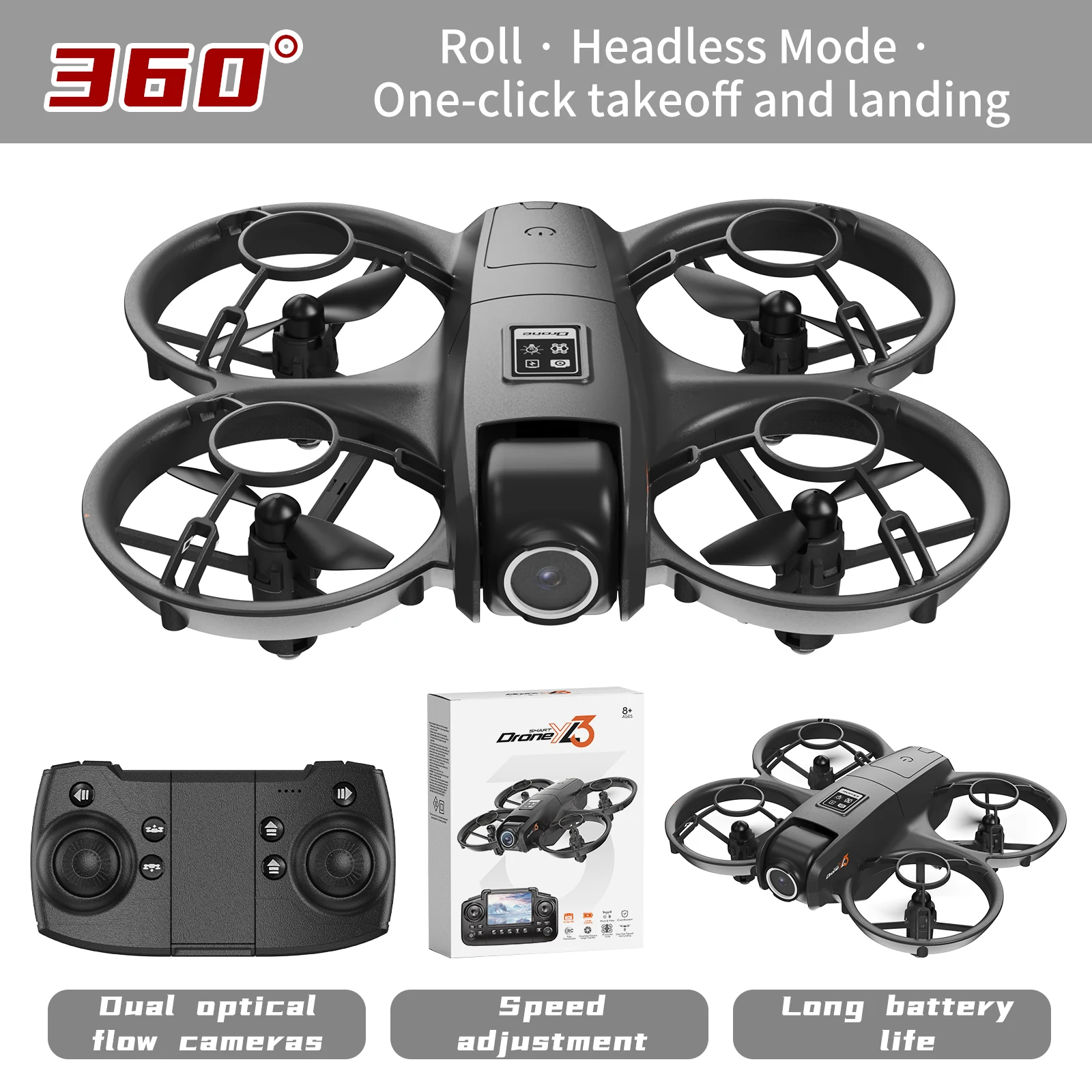 New YL3 RC Drone 8K 1080P Wide - Drone Mapping recension och pris