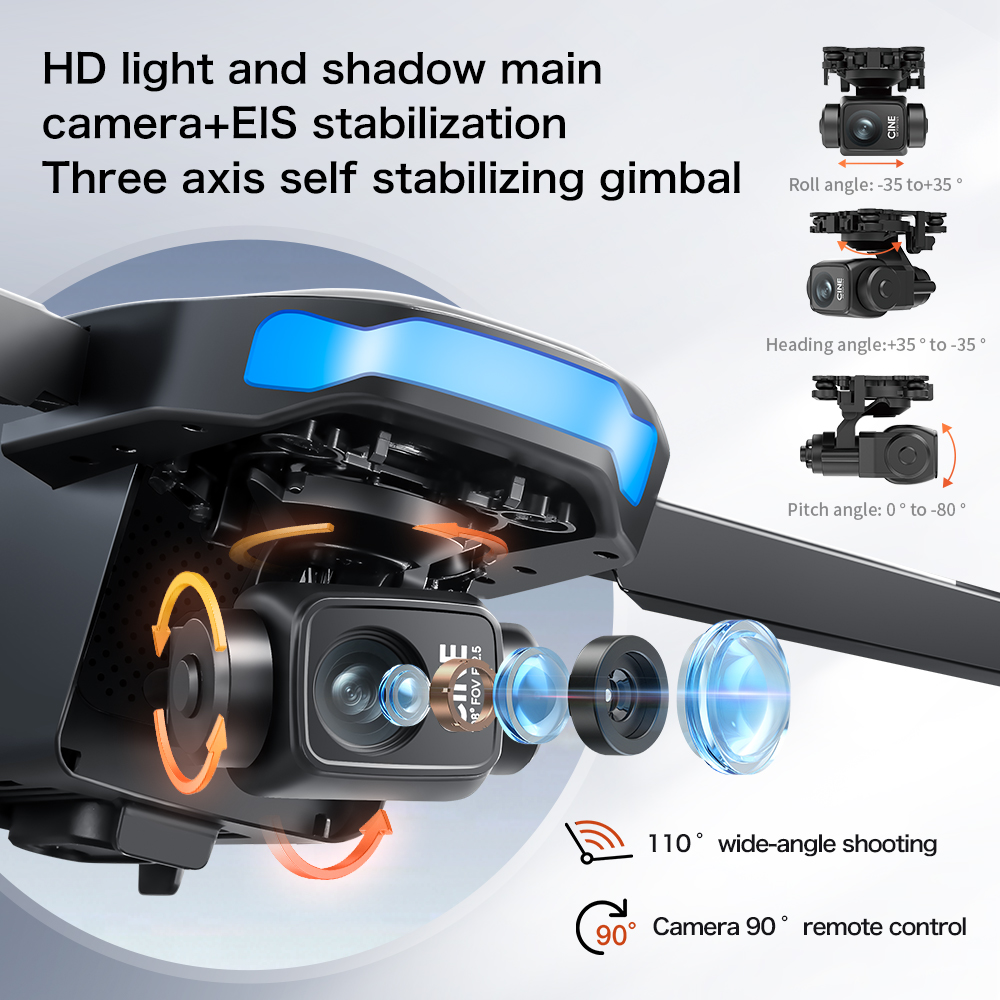 New S-X1 MAX Drone GPS 8K Prof - Drone Cinematic recension och pris