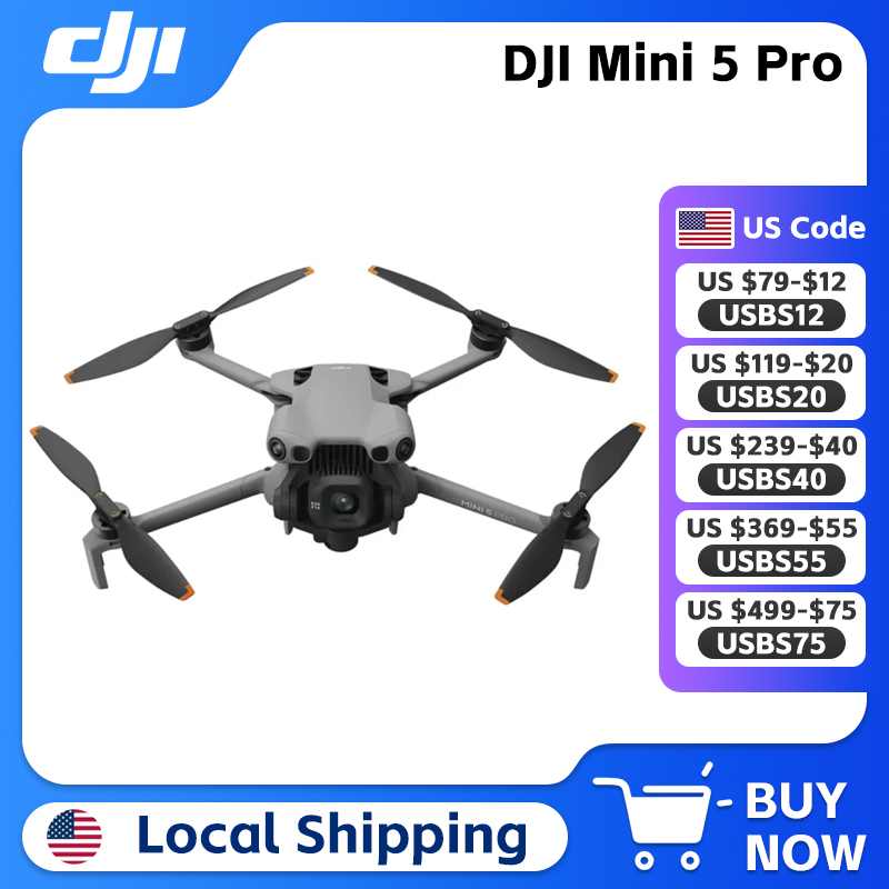 DJI Mini 5 Pro 1-Inch Large CM - Drone Video Production recension och pris